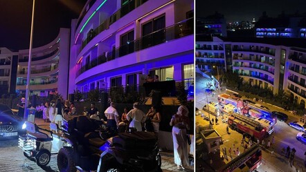 Antalya'da yangın paniği! 5 yıldızlı otele giden 622 kişi gece yarısı tahliye edildi - 3-sayfa