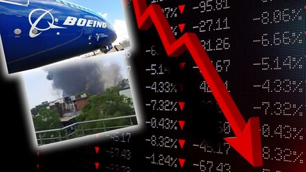 Hindistan'ta uçak düştü, Boeing hisseleri çakıldı! Kayıp yüzde 8'i aştı - dunya