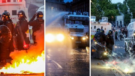 Kuzey İrlanda karıştı! Protestolar civardaki kasabalara sıçradı, sokaklar ise alev alev… - Dünya