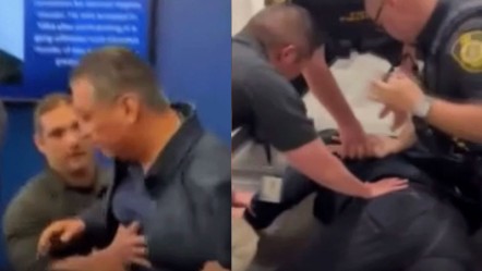 Sadece bakana soru sormak istemişti! Senatör ters kelepçeyle dışarı çıkarıldı - Dünya