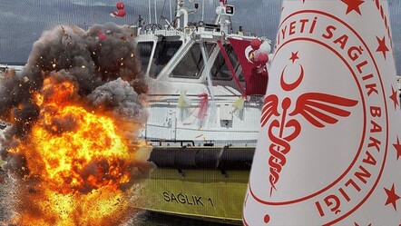 Sağlık Bakanlığı duyurdu! Sağlık-1 Botu’nda patlama: Ölü ve yaralı var - gundem