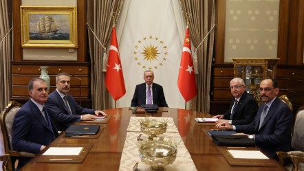 Beştepe'de güvenlik zirvesi! İsrail'in saldırganlığı ve Türkiye'ye yönelik tehditler masada - Gündem