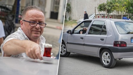 Çayı arabanın tepesine koydu, görenler şaşkına döndü - Yaşam