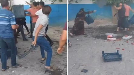Pazarda alışveriş kavgası meydan savaşına döndü - Gündem