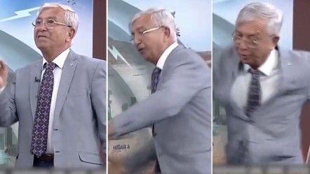 Profesörden canlı yayında Osmanlı tokadı canlandırması! Bir izleyen bir daha izliyor - Gündem
