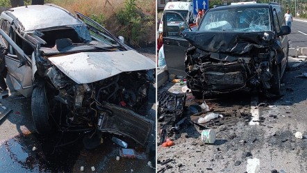 Refüje çarpıp takla attı, başka bir araca daha çarptı! Çok sayıda yaralı var - 3. Sayfa