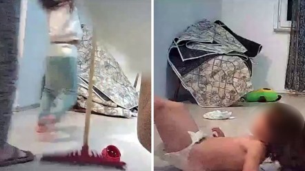 Çekpas ile vurup, tokat attı! Anneden küçük çocuğuna şiddet gizli kamerada - 3. Sayfa