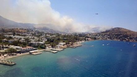 Bodrum Türkbükü’nde yangın! Ekipler müdahale etti - haberler