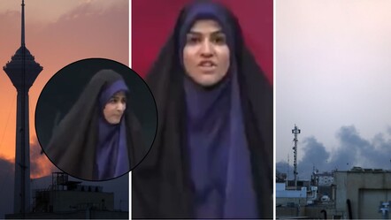 İran Devlet Televizyonu canlı yayında vuruldu! Çok sayıda kişi hayatını kaybetti - gundem