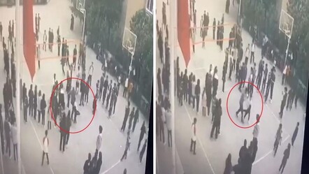 Öğretmenden öğrenciye herkesin içinde dayak! Sebebi 