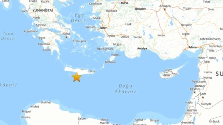 Akdeniz'de 4.4 büyüklüğünde son dakika deprem - Yaşam