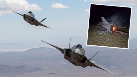 Bir F-35 savaş uçağı daha düşürüldü - Dünya