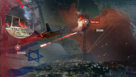 İran’dan İsrail’e ağır darbe: Mossad merkezi alev alev yanıyor - Dünya