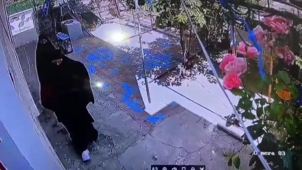 Kadın kılığına girerek gizlendiler! Kameralara yakalandılar - 3. Sayfa