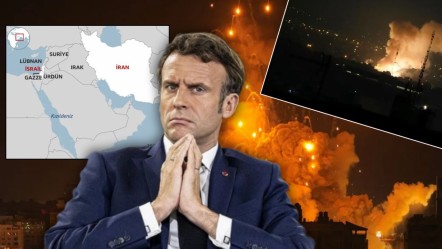 Macron'dan ABD ve İsrail'e tezatlık! "İran'da rejim değişikliği en büyük hata olur" - Dünya