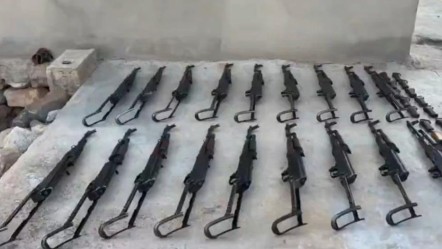Şanlıurfa'da İHA destekli operasyon! Çuvalların arasına gizlenmiş uzun namlulu silahlar bulundu: 8 gözaltı - Gündem