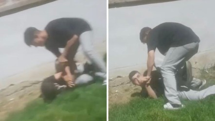 Anne babalar dikkat! Akran zorbalığında son nokta: Görüntüler kan dondurdu - 3. Sayfa