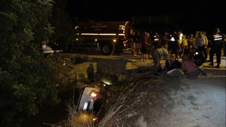 Antalya'da korkunç kaza! Araba sulama kanalına devrildi, 2 kişi boğularak can verdi - 3-sayfa