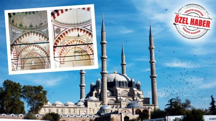 Selimiye Camii'nde büyük tartışma! Sanatçılar ve uzmanlar karşı karşıya geldi, çalışmalar durdu - Kültür - Sanat