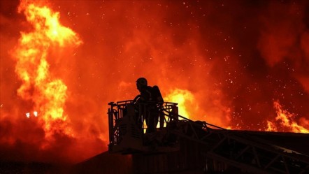 Alevler İzmir'den yükseldi! Makilik ve otluk alandaki yangınla mücadele - 3. Sayfa