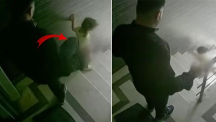 Çocuğunu merdivenden tekmeleyip yuvarlayan cani gözaltında - Gündem