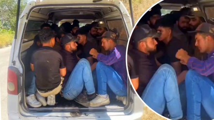 Hepsi aynı araçtan çıktı! Balık istifi gibi dizildiler, polisten kaçamadılar - Gündem