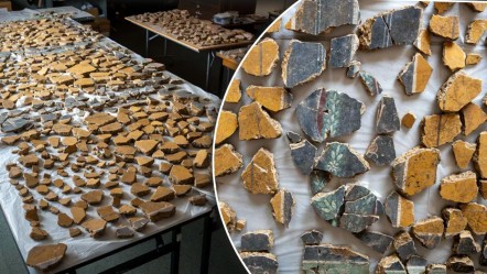 2 bin yıllık... Dünyanın en zor yapbozu! Arkeologlar: Şimdiye kadar bulduğumuz en büyüğü! - Kültür - Sanat