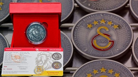 Galatasaray hatıra parası nereden, nasıl alınır, fiyatı ne kadar? Darphane Galatasaray'ın 25. şampiyonluğuna özel hatıra parası basıyor - Haberler