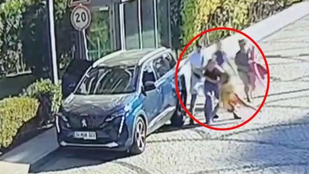 İstanbul'un göbeğinde lüks rezidansın önünde çocuk kaçırdılar! Her şey anbean kamerada - 3. Sayfa