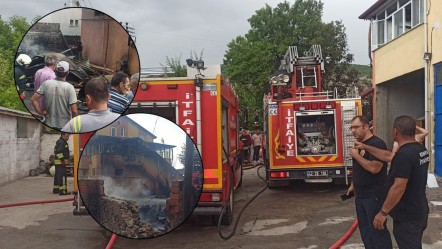 Bir anlık dalgınlığa geldi, komşusunun evini yaktı! 2 katlı ev kül oldu - 3. Sayfa