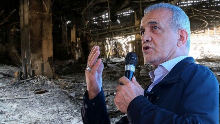 Saldırının ortasında meydan okudu: İran Cumhurbaşkanı Pezeşkiyan hasarı inceledi - Dünya