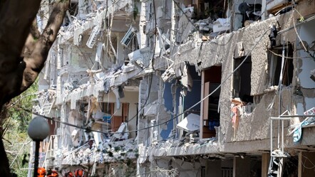 İran misillemeye geçti, İsrail'de sirenler çalıyor! Tel Aviv'de büyük yıkım var - dunya