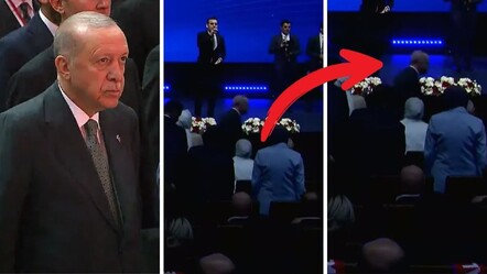Cumhurbaşkanı Erdoğan'a telefon geldi, salondan ayrıldı! Programda dikkat çeken anlar - gundem