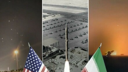 İran'dan Orta Doğu'da ABD üslerine eş zamanlı füze saldırısı - dunya