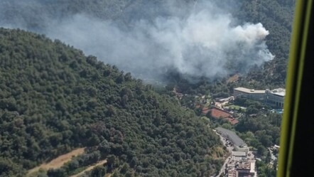 İzmir'in iki ilçesinde orman yangını! Ekipler tam zamanında yetişti - 3-sayfa