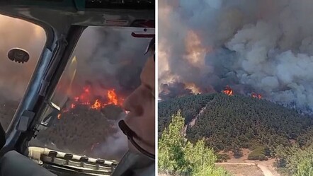 İzmir cayır cayır yanıyor! 4 ilçede alevler yükseldi! Çok sayıda ekip müdahale ediyor - gundem