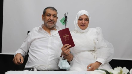 Kanser tedavisi görüyordu… Hastane salonu nikâh alanına dönüştü! - Gündem