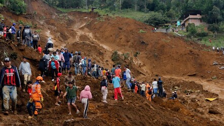 Kolombiya'da toprak kayması! Ev ve araçlar göçük altında: Çok sayıda ölü ve yaralı - dunya