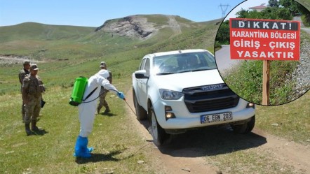 Yüzlerce köy bu nedenle karantinaya alındı! Hakkari'de tam saha tatbikat gerçekleştirildi - Yaşam