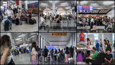 İstanbul'daki havalimanlarında 5 aydaki yolcu sayısı 50 milyona yaklaştı - Ekonomi