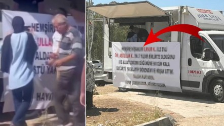 Aldatıldığını öğrenen adam lokma dağıttı! Pankartı okuyan dönüp bir daha baktı - Yaşam