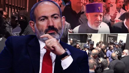 Başpiskoposlara baskın! Ermenistan'da Apostolik Kilisesi karıştı - Dünya