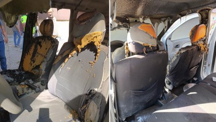 Arabada unutulan cep telefonu sıcaktan patladı, otomobilde yangın çıktı - Gündem
