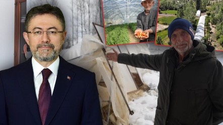 Bir haberle hayatı değişti! 60 senelik serası çöken çiftçiye sahip çıkıldı - Gündem