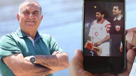 İstanbul'da tarihi maç: Maradona sahada Türk kahvesi bile içmiş! İşte o fotoğrafın hikayesi - Spor