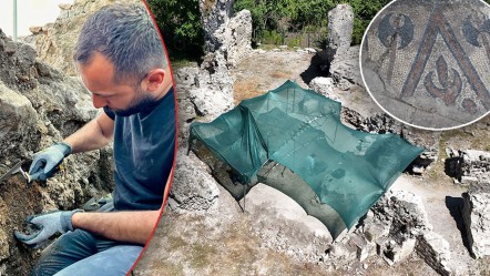 Yol çalışmasında bulunmuş, semboller ortaya çıkmıştı: Dünyada bu özelliğe sahip çok az sayıda yapı var! - Kültür - Sanat