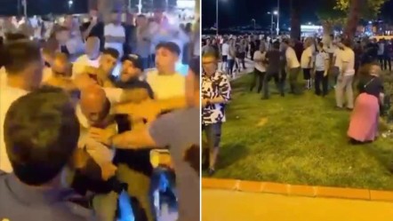 Zabıtayla seyyar satıcıların kavgasında ortalık savaş alanına döndü - Gündem