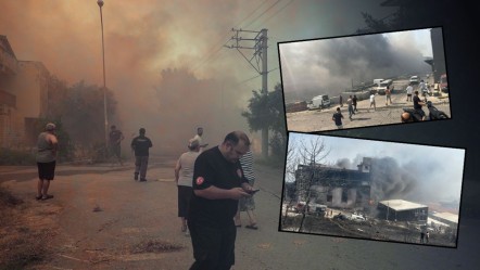 Son dakika İzmir'de yangın neden çıktı, söndürüldü mü? 5 mahalle tahliye ediliyor - Haberler