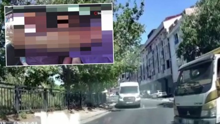 Trafik magandasından kan donduran tehdit! "Seni parçalarım, dereye atarım" - Gündem