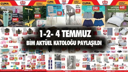 BİM Aktüel Kataloğu 1-2- 4 Temmuz: Go kart pro araba, scooter, yemek masası ve ayarlanabilir koltuk sehpası geliyor - Haberler